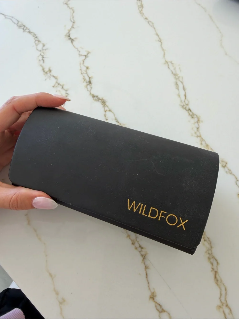 Wildfox Black and Gold Bel Air Round Sunglasses